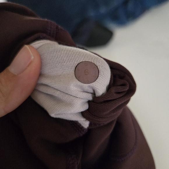 Lululemon Wunder Under Pant Hi-Rise Ombre Black Cherry Purple Burgundy Size 6 - Picture 4 of 8